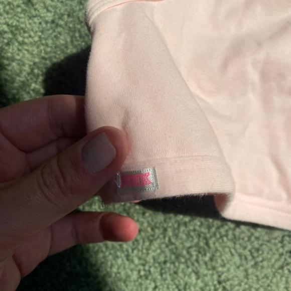VS PINK Light Pink Strappy Back Bralette Size Large - Picture 4 of 7
